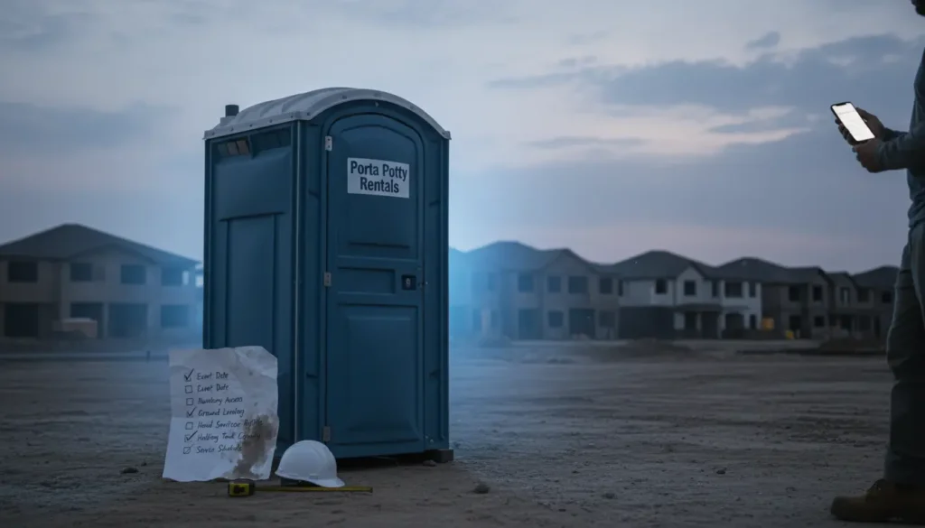 Things People Forget Before Renting a Porta Potty - Porta Potty Rentals Maine